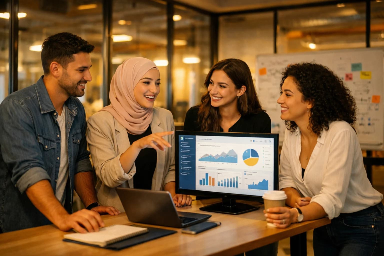 Team collaboration at STEADYWRK